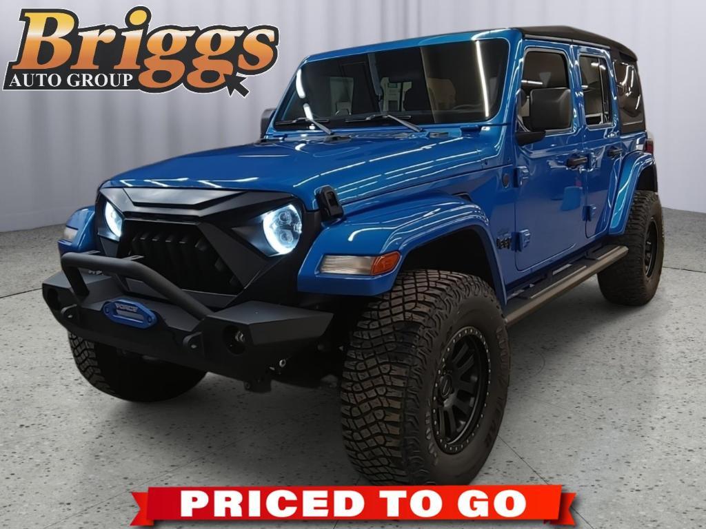 used 2024 Jeep Wrangler car, priced at $33,495