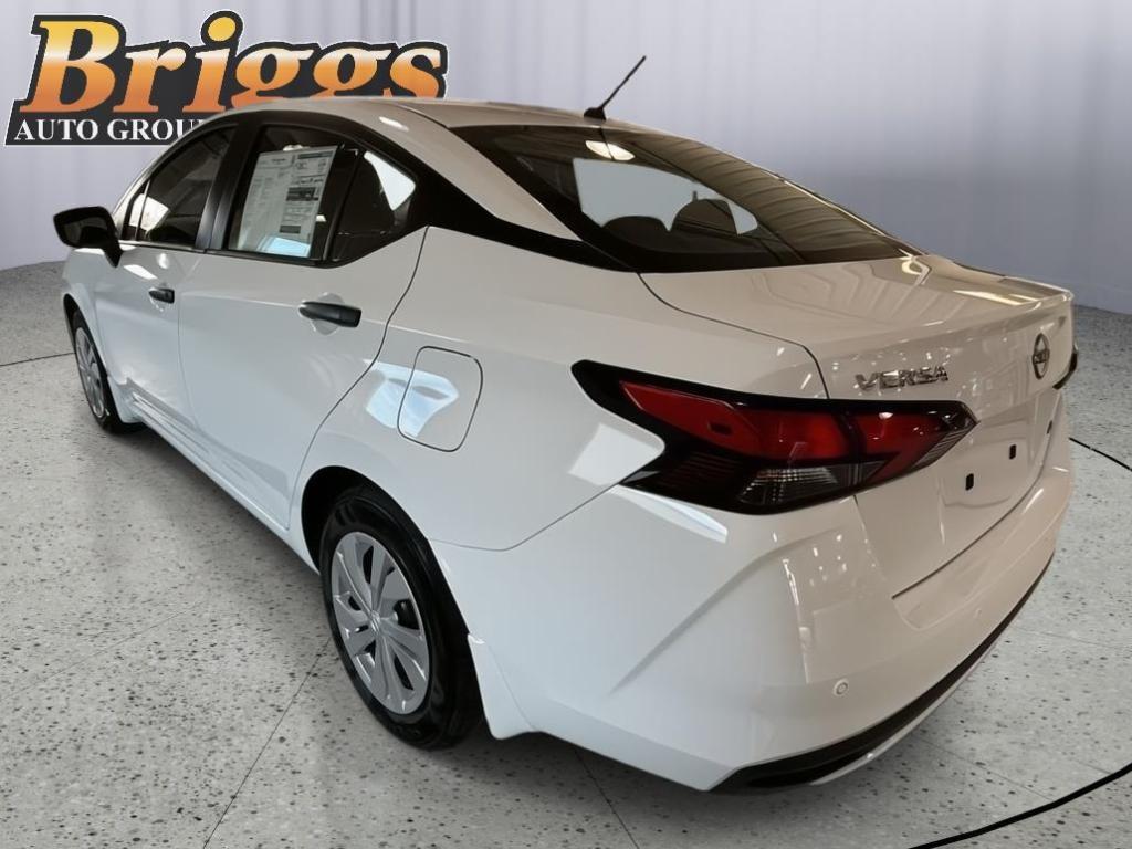 new 2025 Nissan Versa car, priced at $20,319