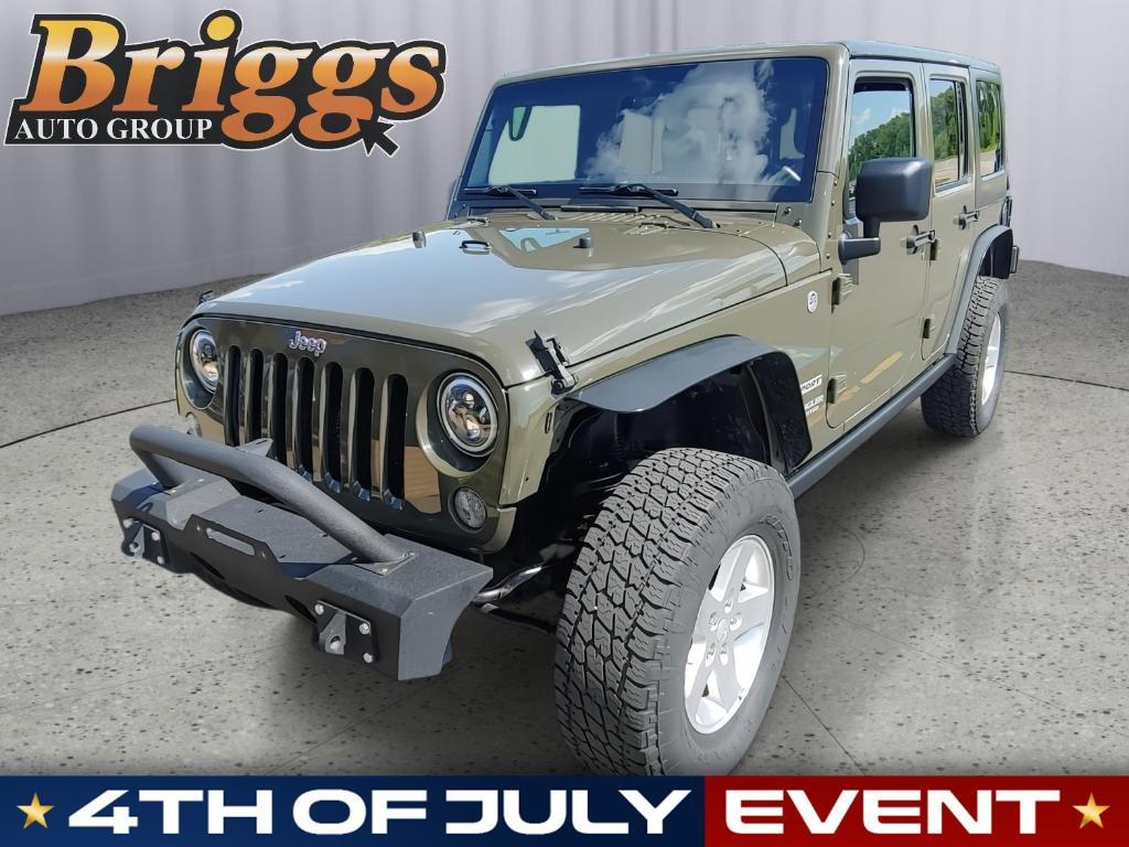 used 2015 Jeep Wrangler Unlimited car