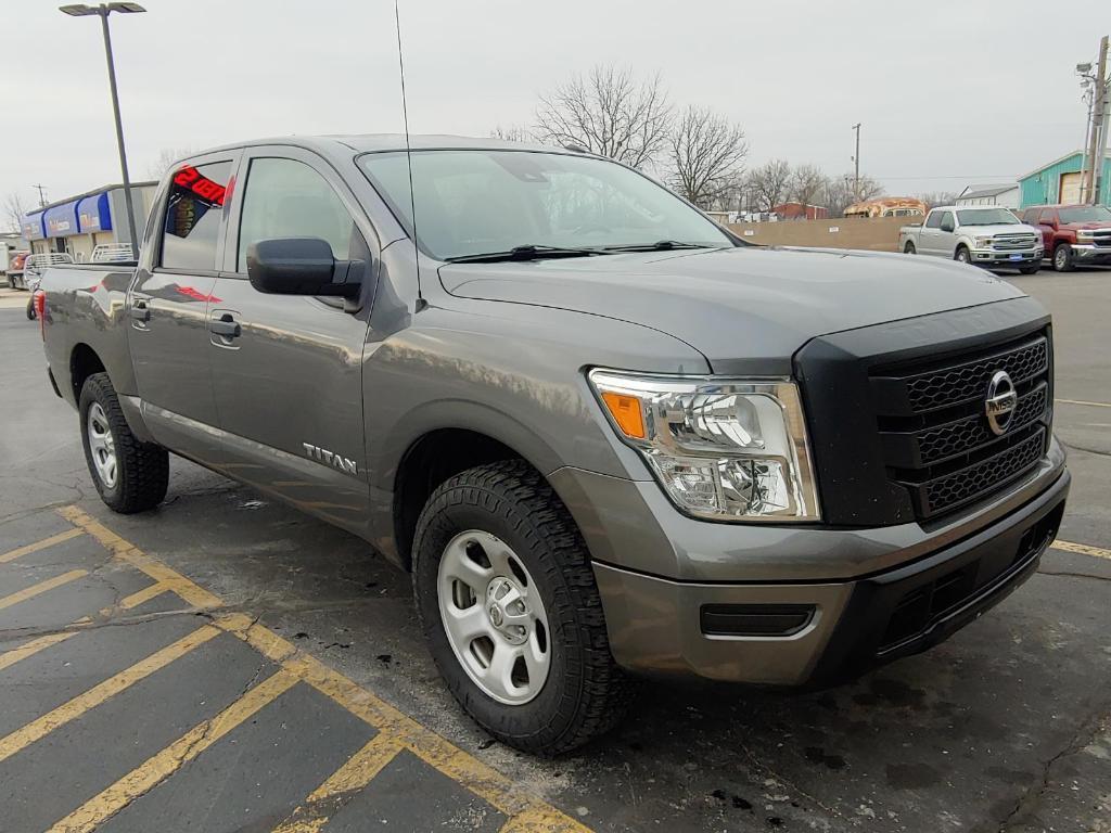 used 2021 Nissan Titan car, priced at $27,995