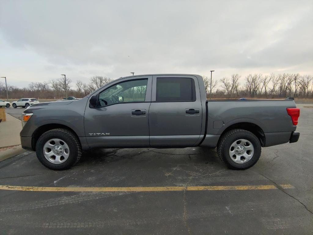 used 2021 Nissan Titan car, priced at $27,995