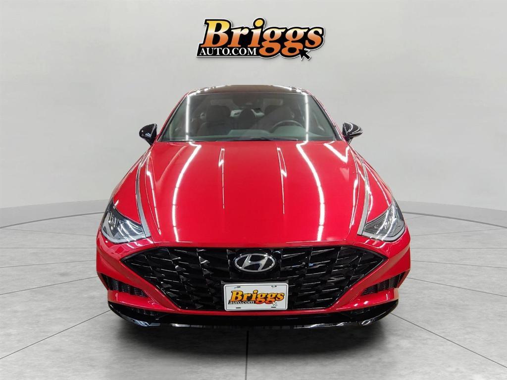 used 2021 Hyundai Sonata car, priced at $22,500