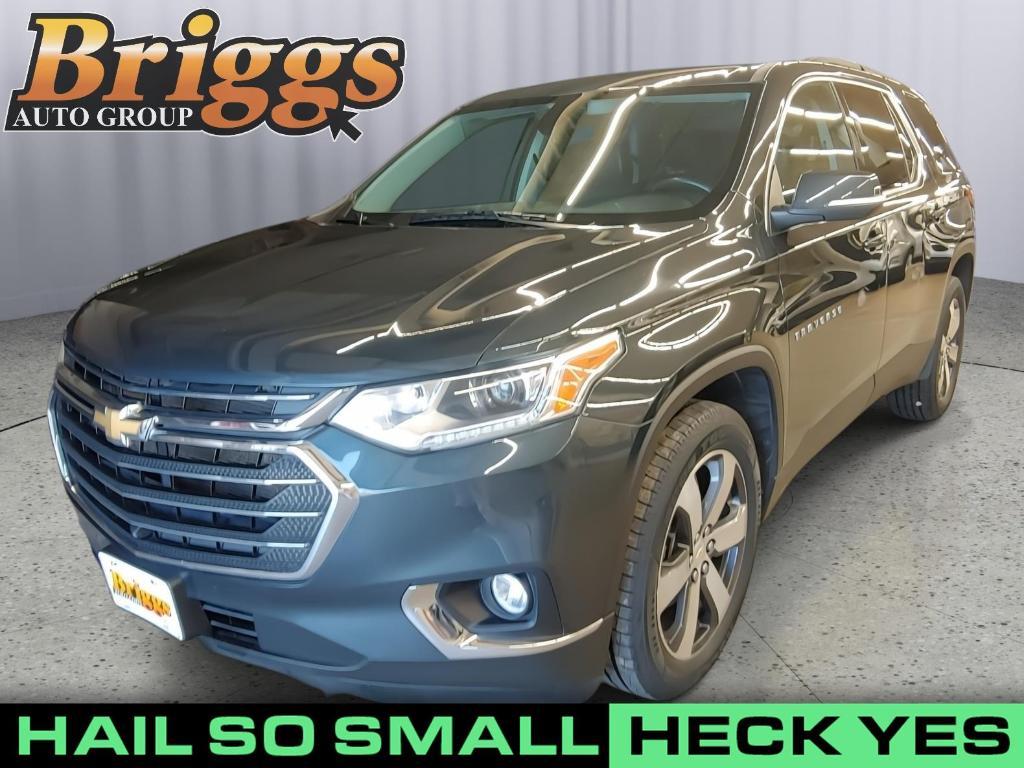 used 2021 Chevrolet Traverse car, priced at $23,900