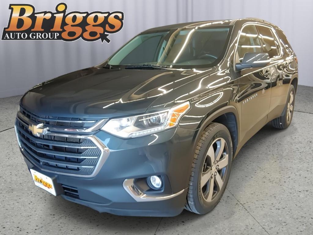used 2021 Chevrolet Traverse car, priced at $23,900