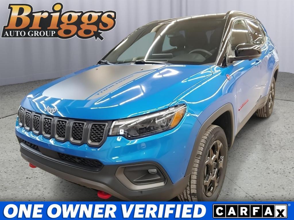 used 2023 Jeep Compass car, priced at $26,500