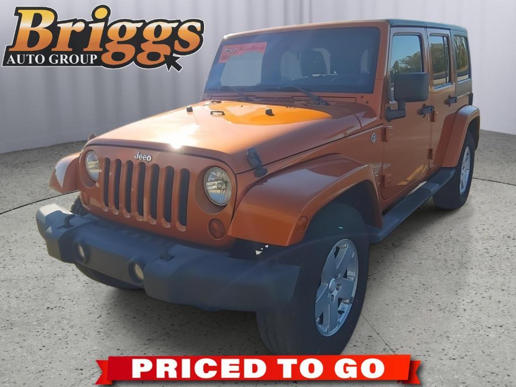 used 2011 Jeep Wrangler Unlimited car, priced at $14,500