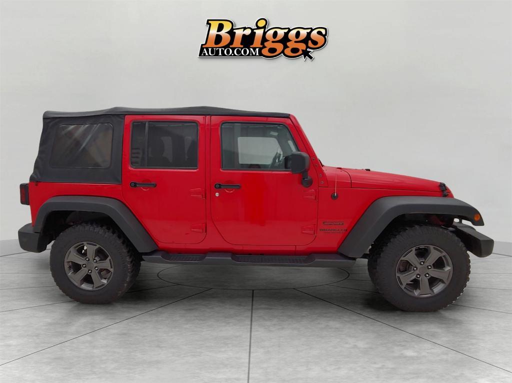 used 2015 Jeep Wrangler Unlimited car, priced at $18,995