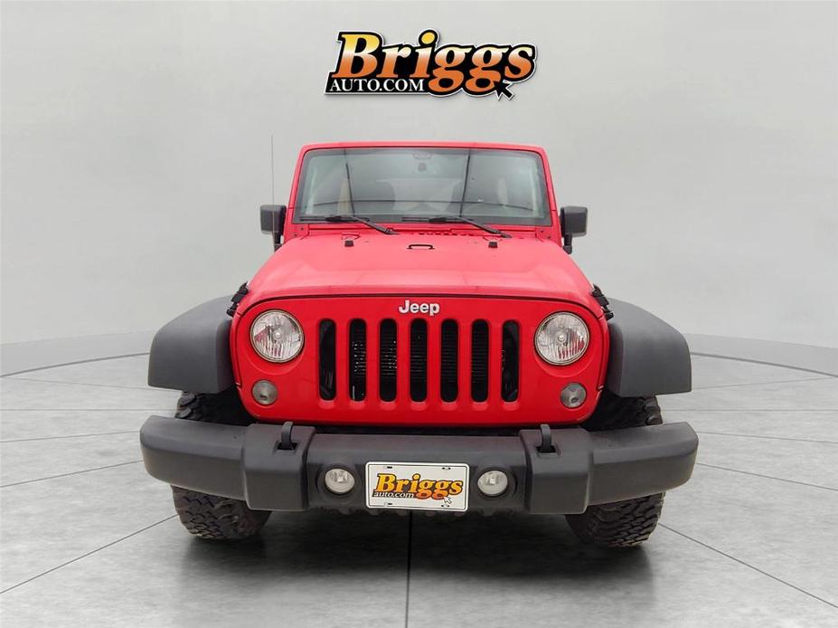 used 2015 Jeep Wrangler Unlimited car, priced at $18,995