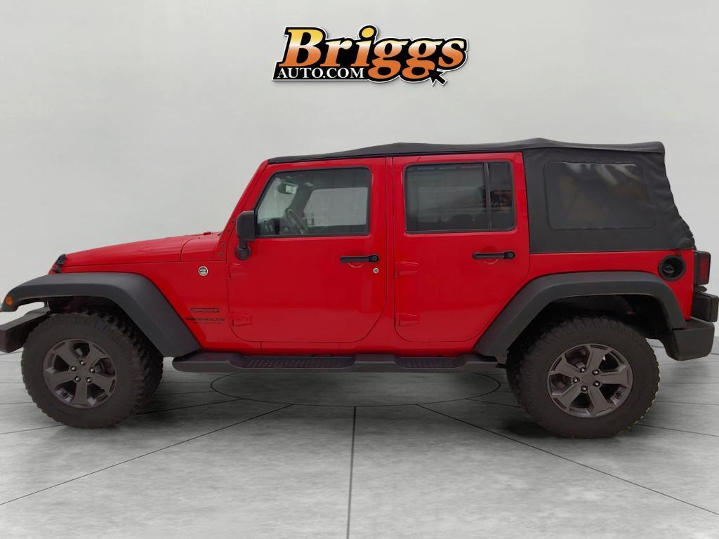 used 2015 Jeep Wrangler Unlimited car, priced at $18,995