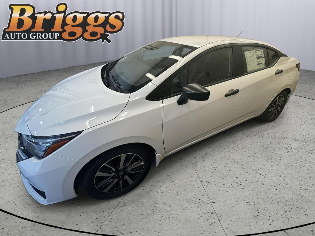 new 2025 Nissan Versa car, priced at $21,437
