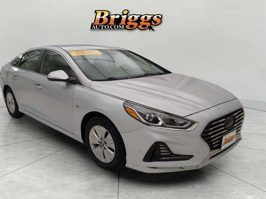 used 2018 Hyundai Sonata Hybrid car, priced at $15,995