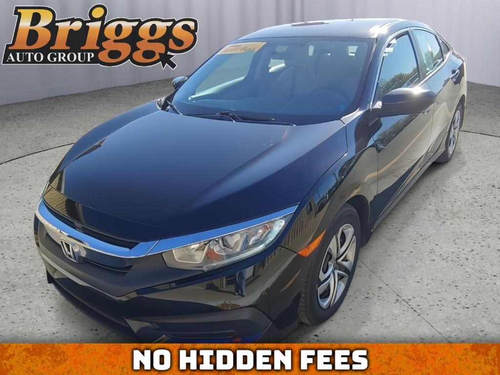 used 2016 Honda Civic car, priced at $14,995