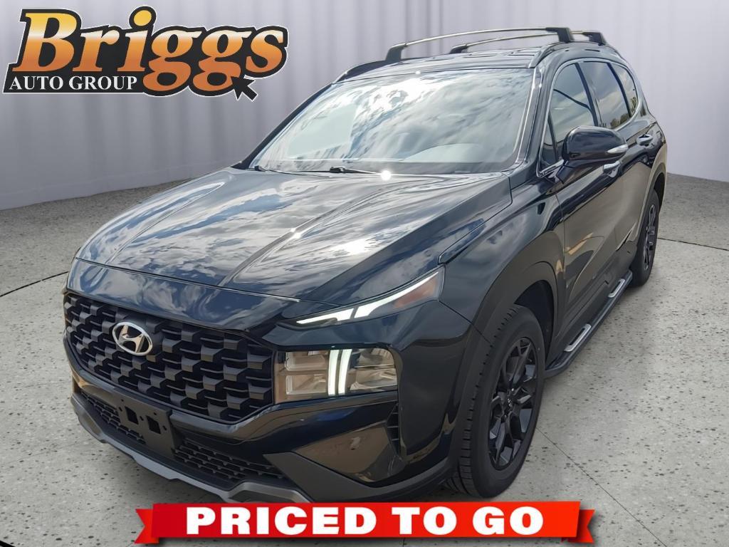 used 2022 Hyundai Santa Fe car, priced at $18,995