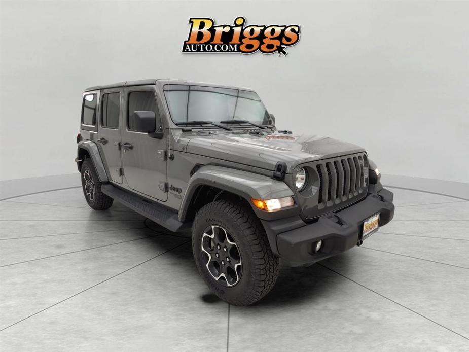 used 2021 Jeep Wrangler Unlimited car, priced at $28,995