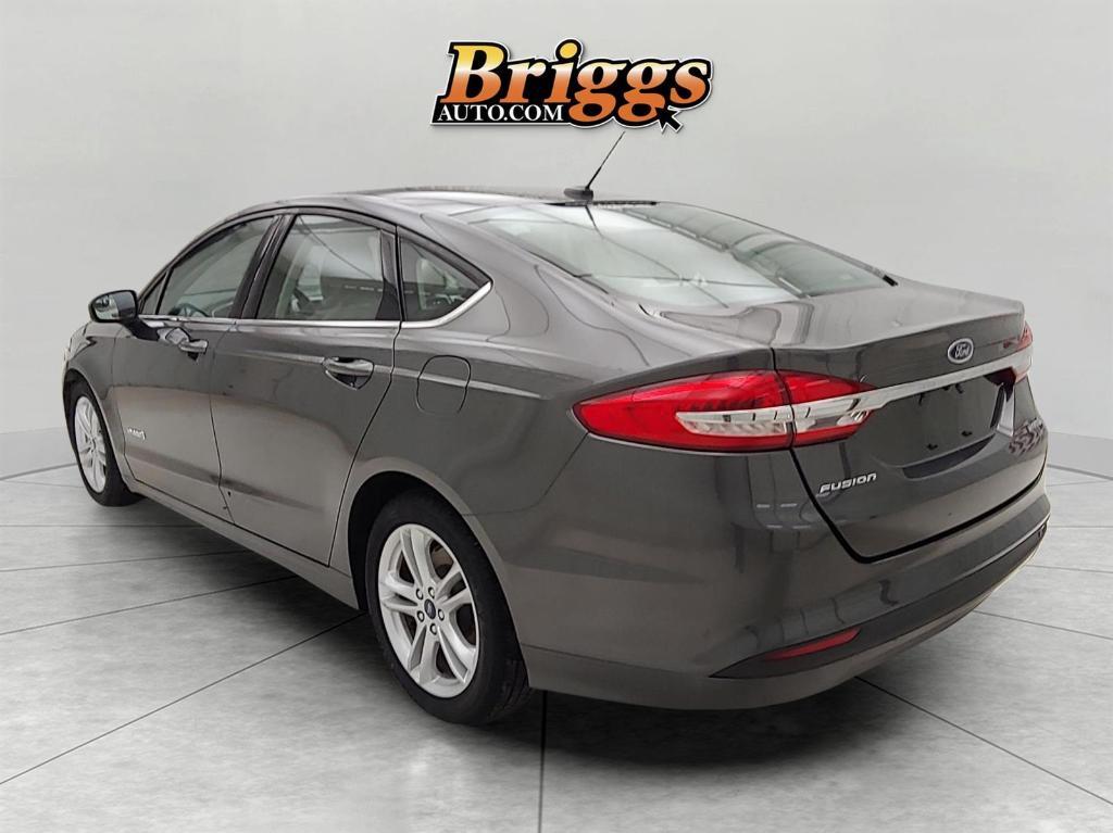 used 2018 Ford Fusion Hybrid car, priced at $14,695