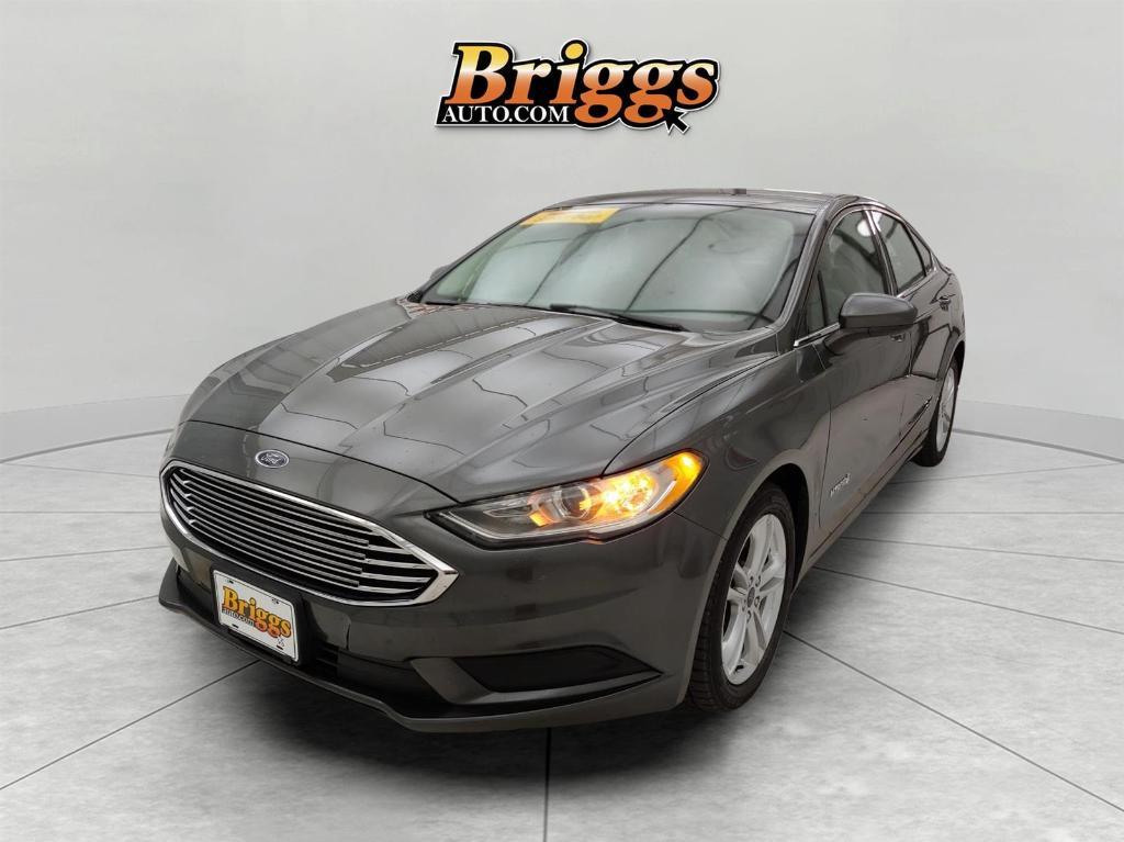 used 2018 Ford Fusion Hybrid car, priced at $11,500