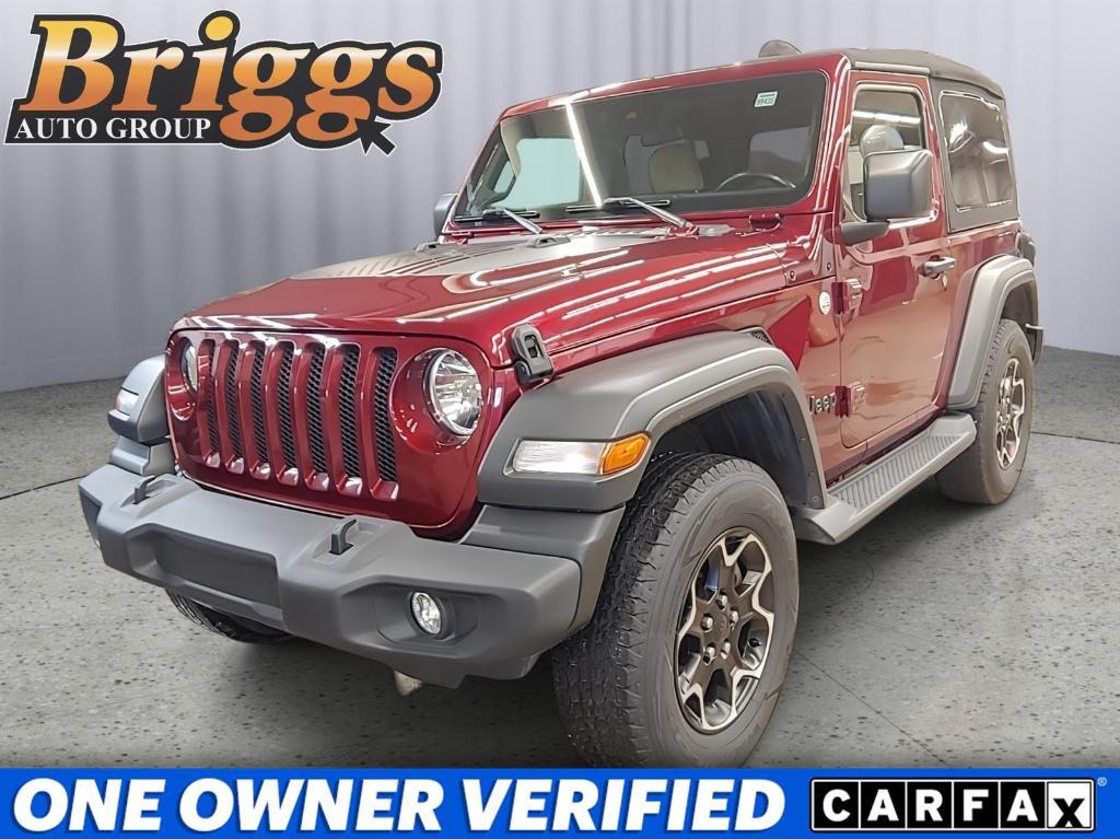 used 2021 Jeep Wrangler car, priced at $28,900