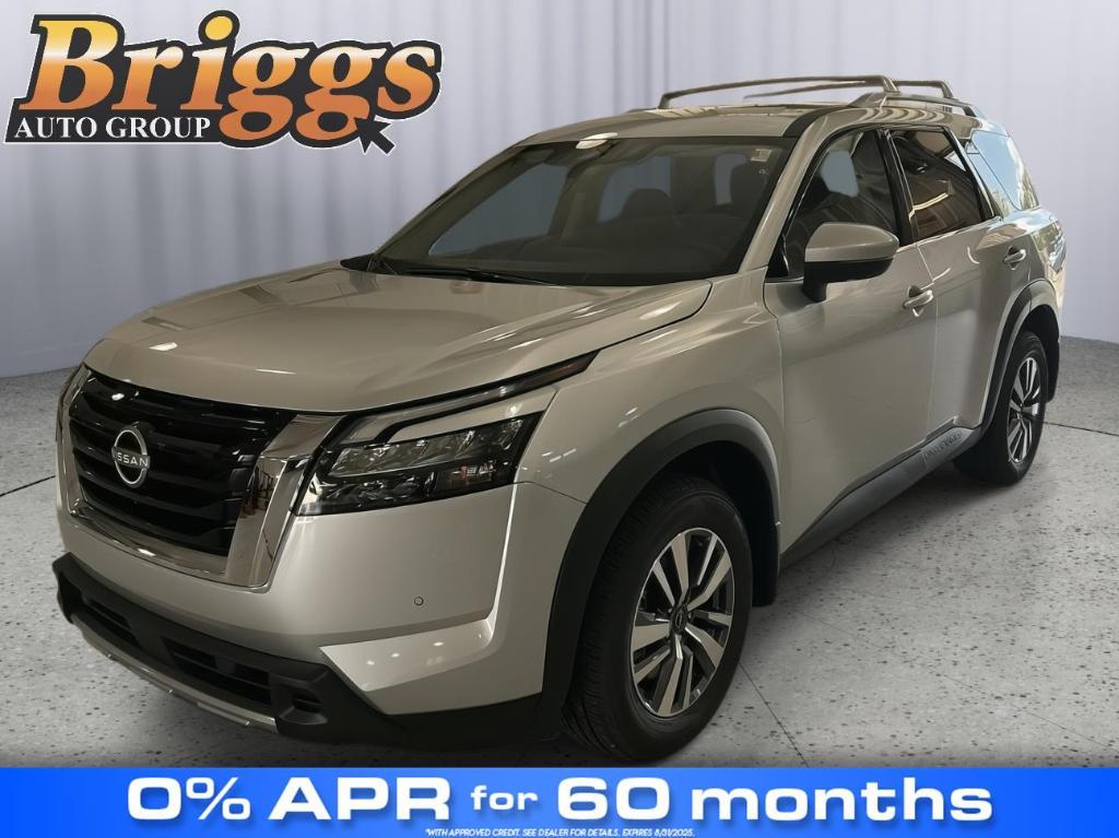 new 2025 Nissan Pathfinder car, priced at $43,877
