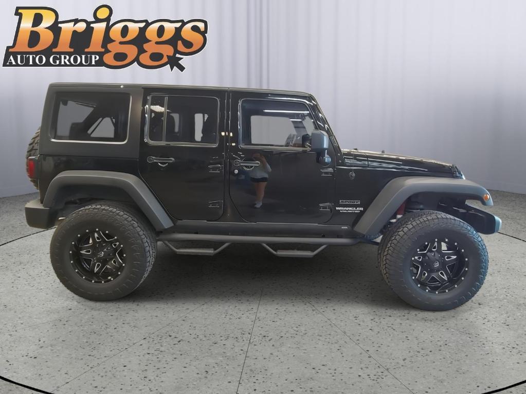 used 2013 Jeep Wrangler Unlimited car, priced at $16,995