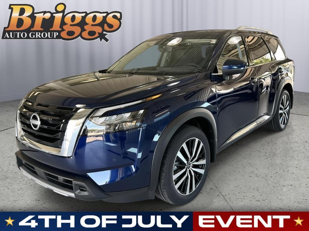 new 2025 Nissan Pathfinder car, priced at $49,642