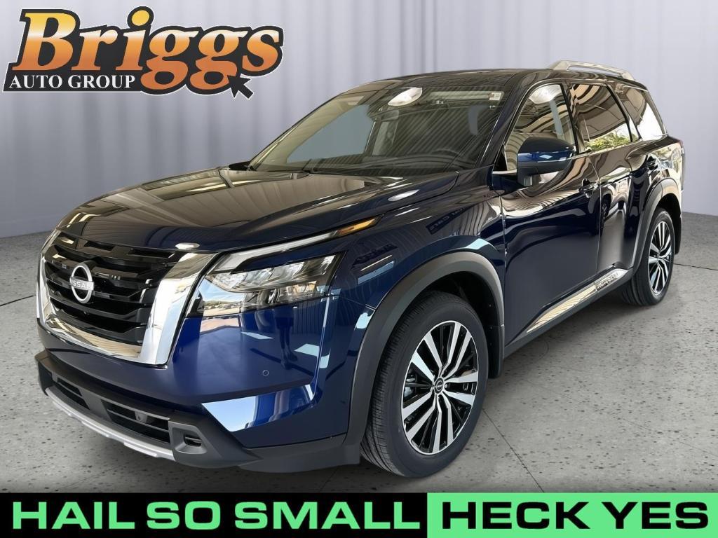 new 2025 Nissan Pathfinder car, priced at $49,642