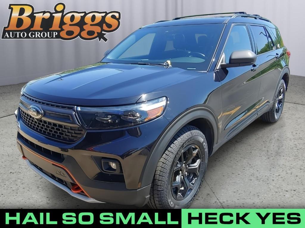 used 2022 Ford Explorer car, priced at $30,900
