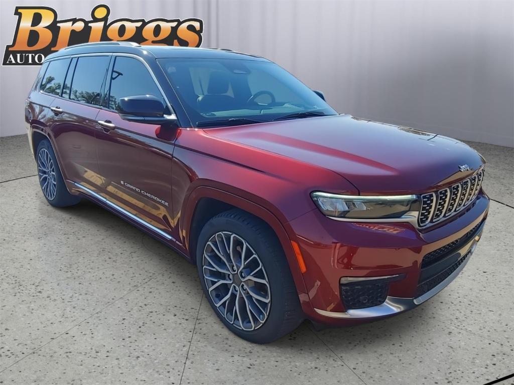 used 2021 Jeep Grand Cherokee L car, priced at $36,995