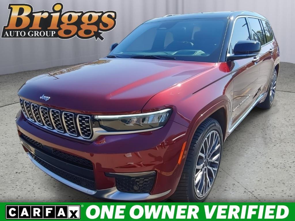 used 2021 Jeep Grand Cherokee L car, priced at $36,995