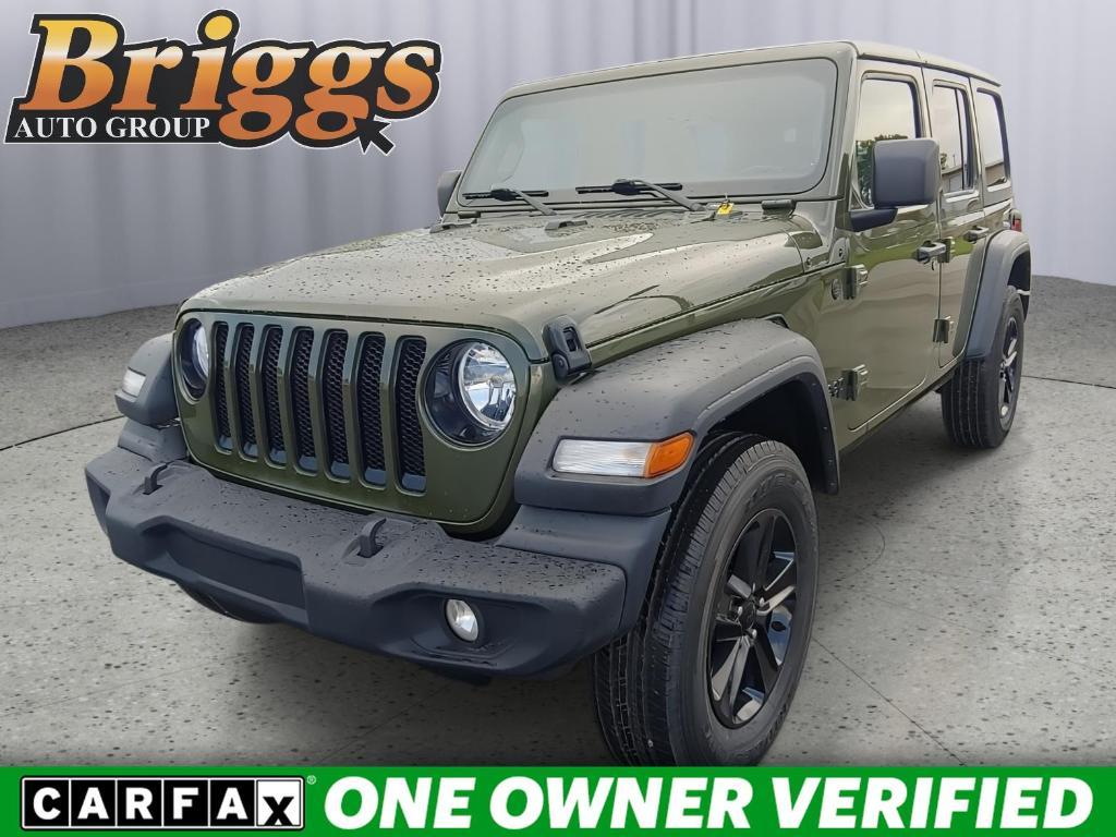 used 2021 Jeep Wrangler Unlimited car, priced at $26,995