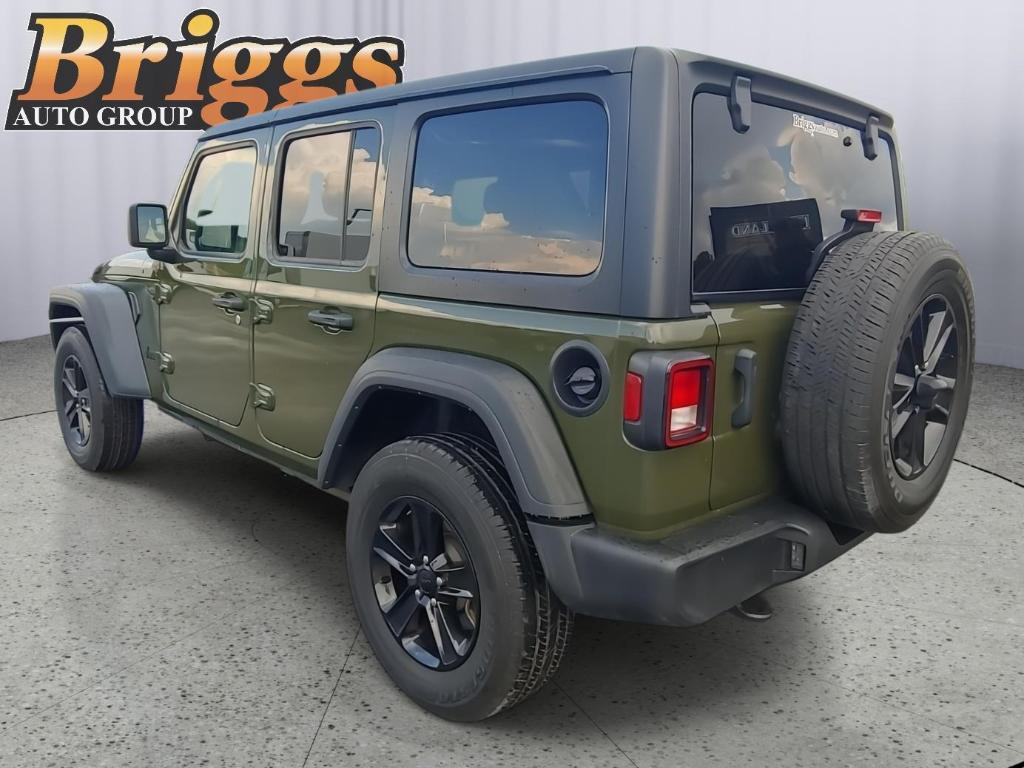used 2021 Jeep Wrangler Unlimited car, priced at $27,900