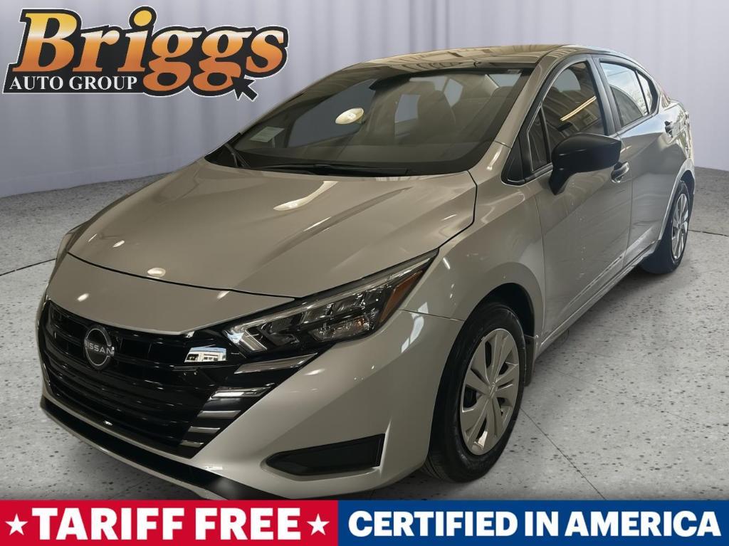 new 2025 Nissan Versa car, priced at $20,319