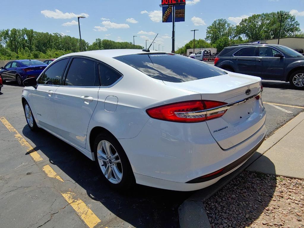 used 2018 Ford Fusion Hybrid car, priced at $17,200