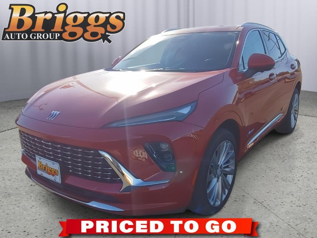 new 2025 Buick Envision car, priced at $44,183