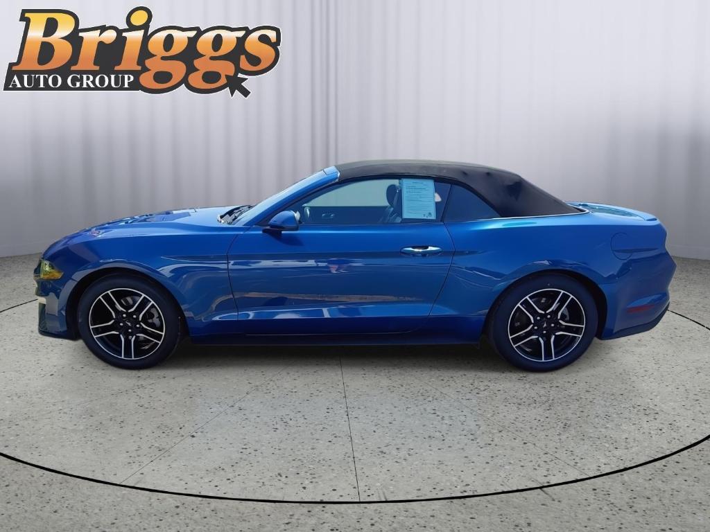 used 2022 Ford Mustang car, priced at $25,500