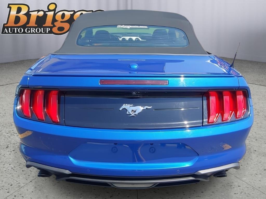 used 2022 Ford Mustang car, priced at $25,500