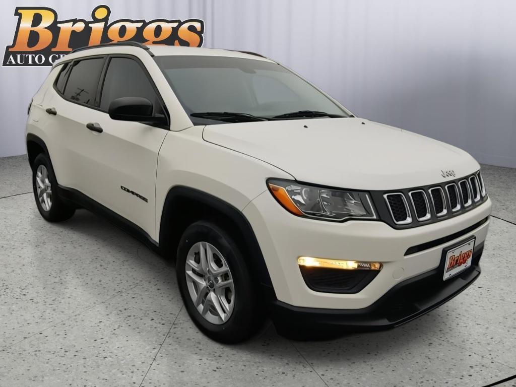 used 2018 Jeep Compass car, priced at $18,495