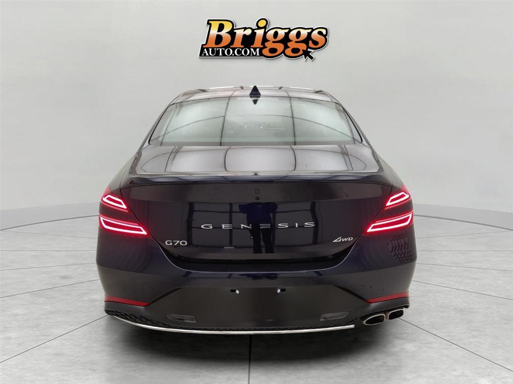 used 2023 Genesis G70 car, priced at $27,500