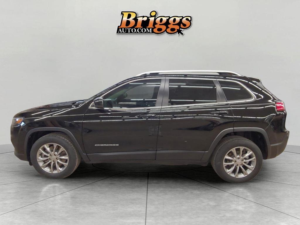 used 2021 Jeep Cherokee car, priced at $23,300