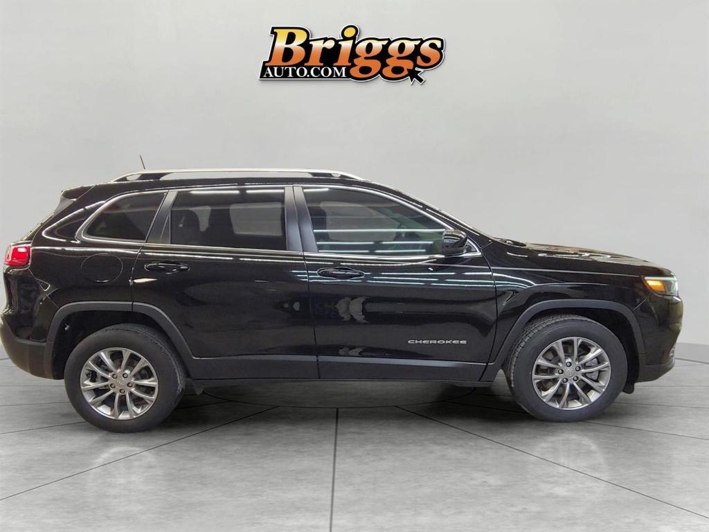 used 2021 Jeep Cherokee car, priced at $23,300