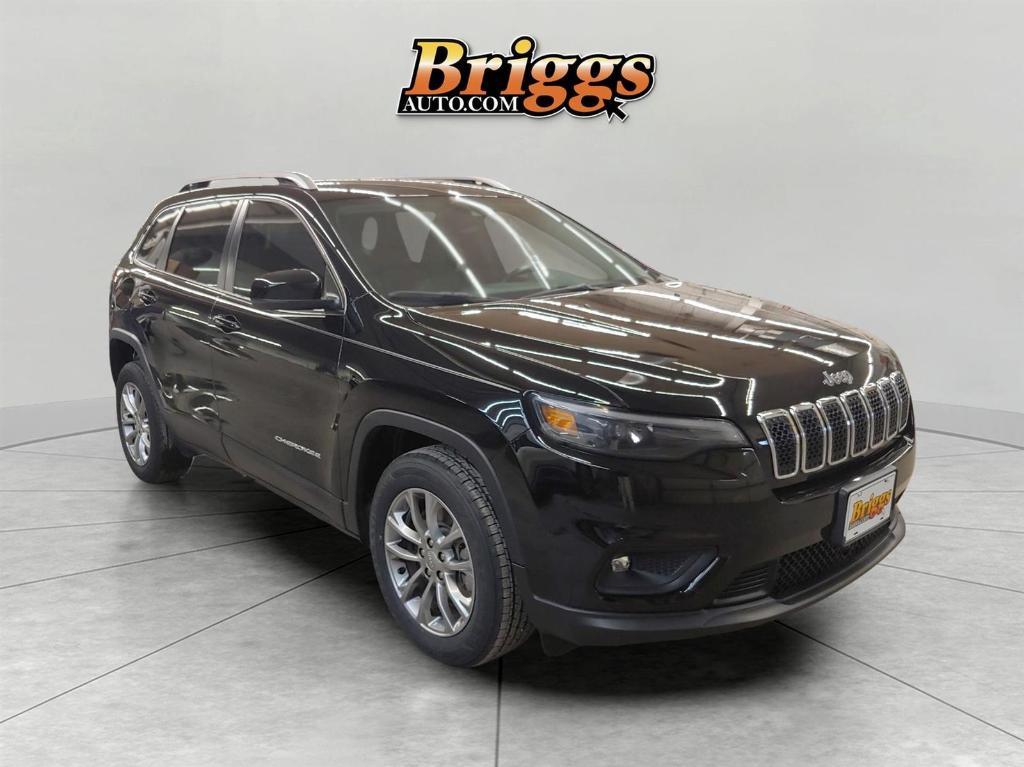 used 2021 Jeep Cherokee car, priced at $23,300