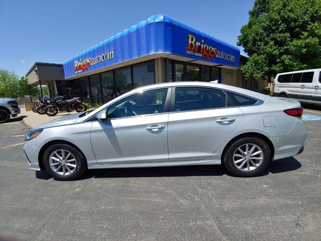 used 2018 Hyundai Sonata car, priced at $17,900