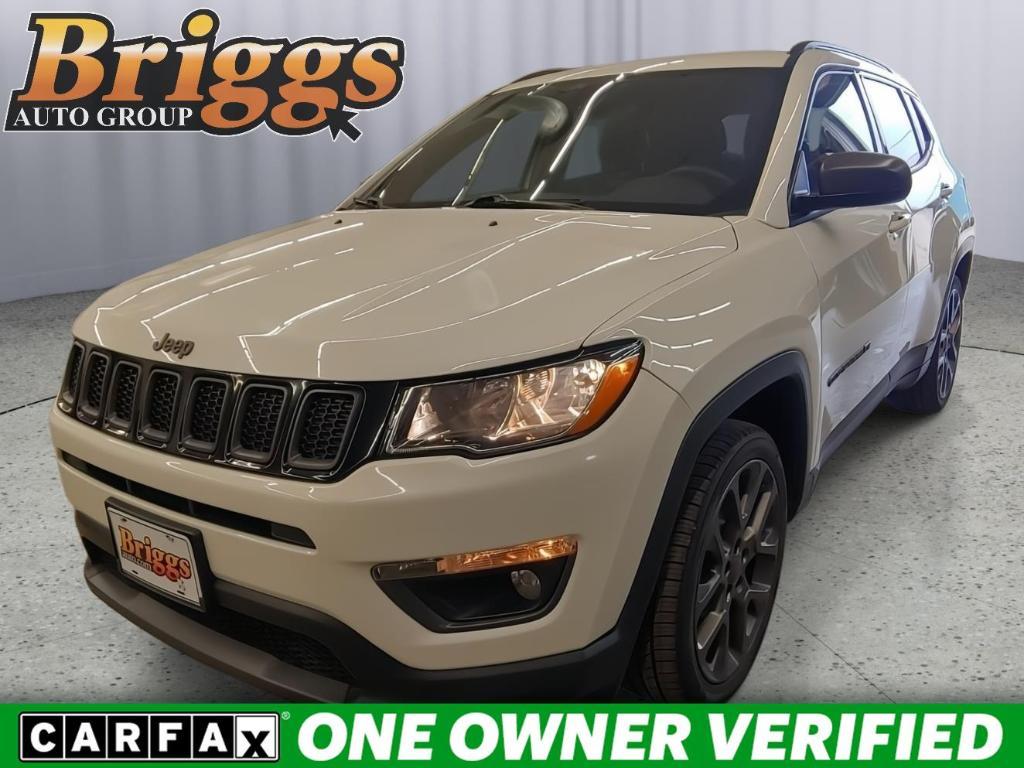 used 2021 Jeep Compass car, priced at $19,600