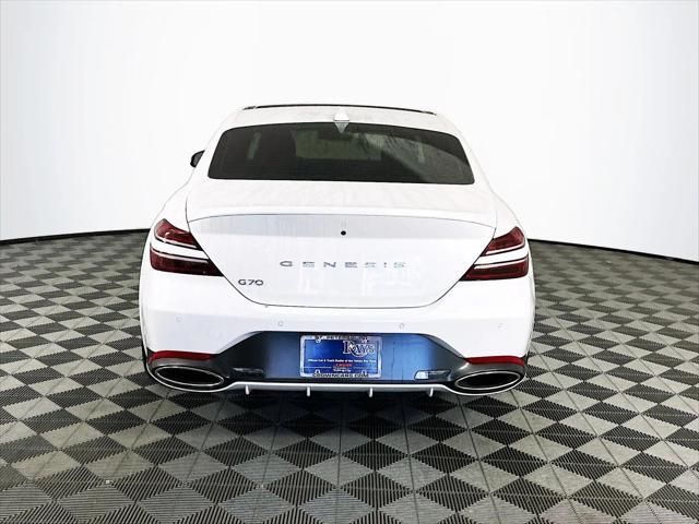 used 2024 Genesis G70 car, priced at $35,488