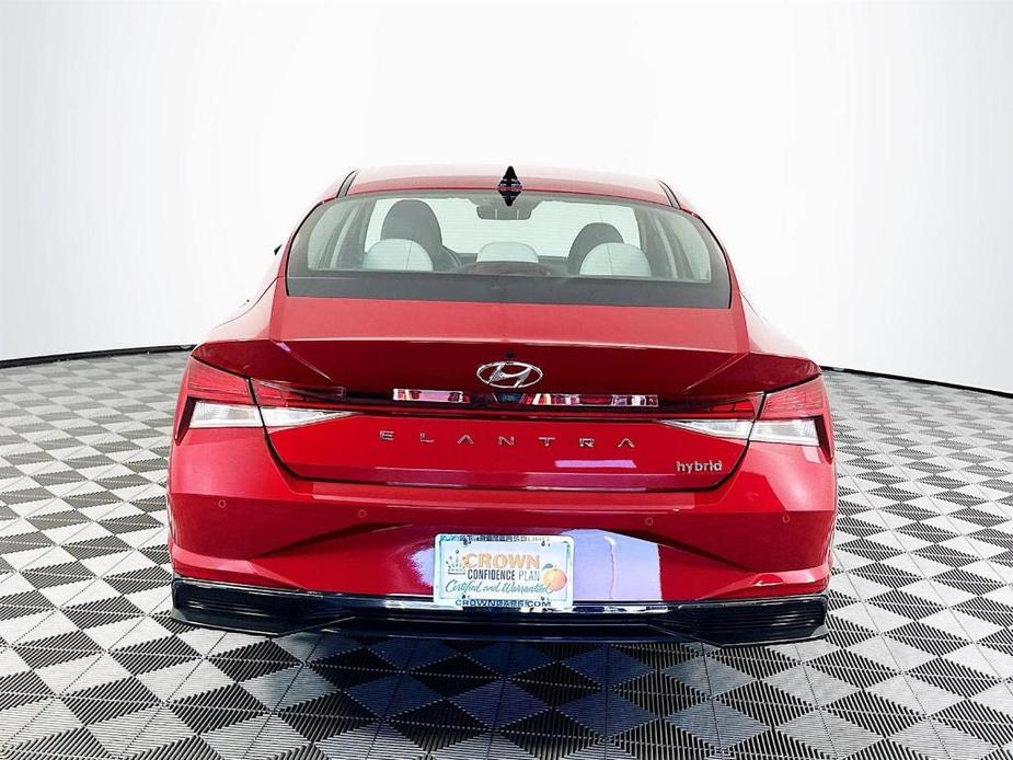 used 2023 Hyundai Elantra HEV car, priced at $24,988