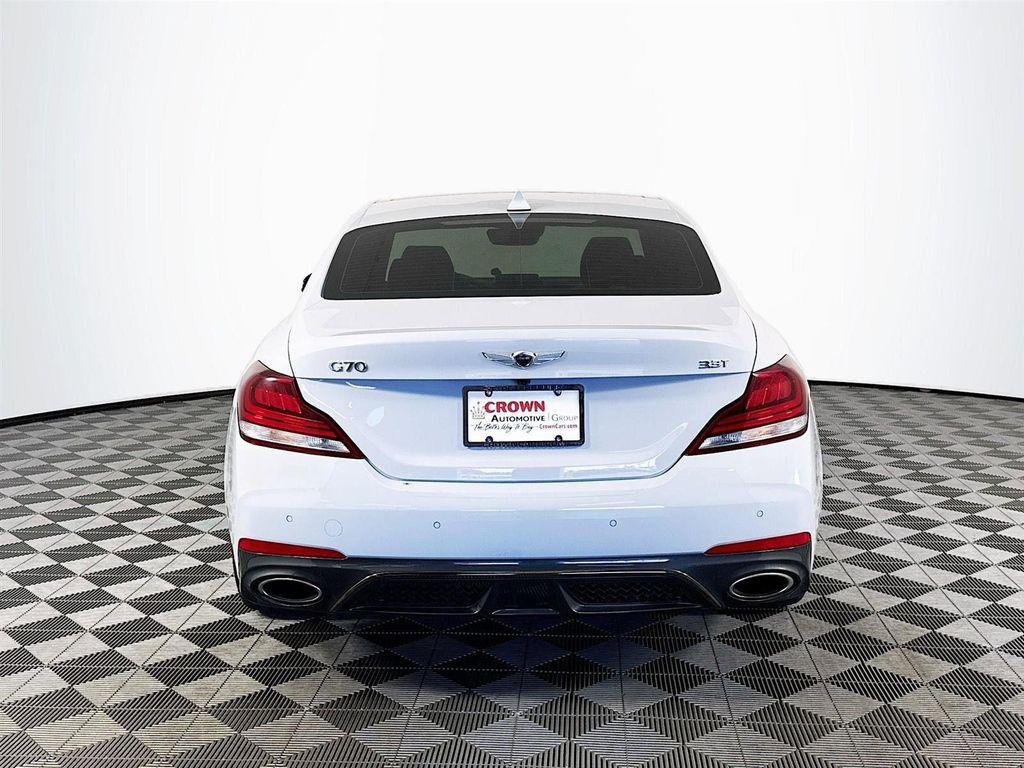 used 2021 Genesis G70 car, priced at $29,988