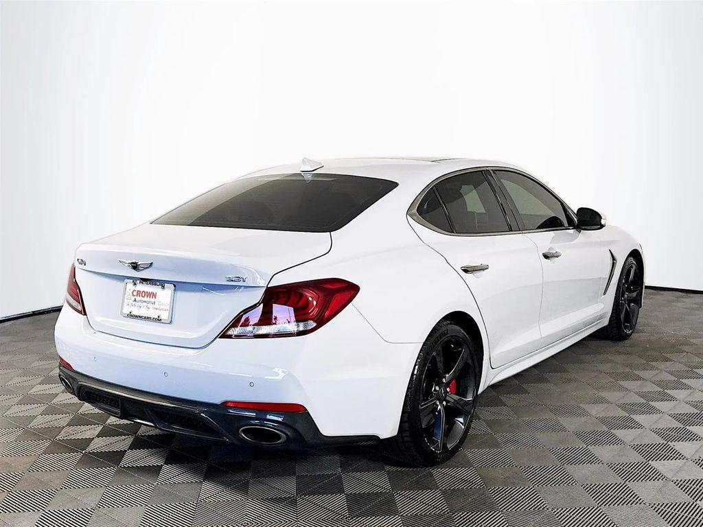 used 2021 Genesis G70 car, priced at $29,988