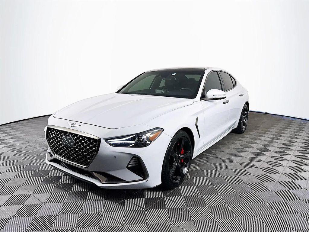 used 2021 Genesis G70 car, priced at $29,988