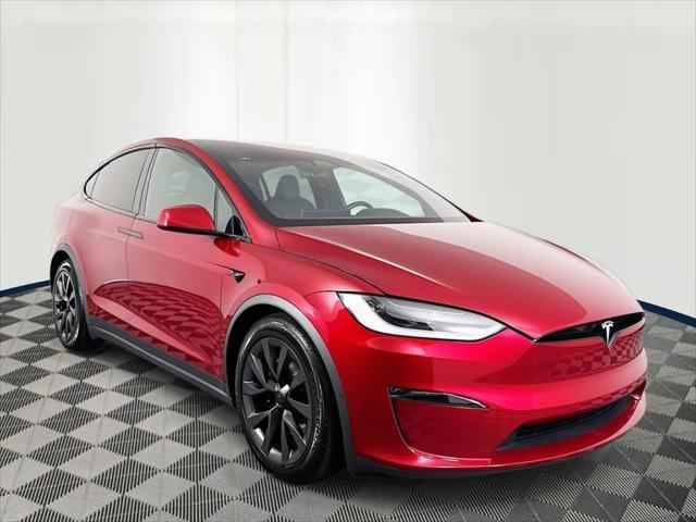 used 2023 Tesla Model X car, priced at $54,588