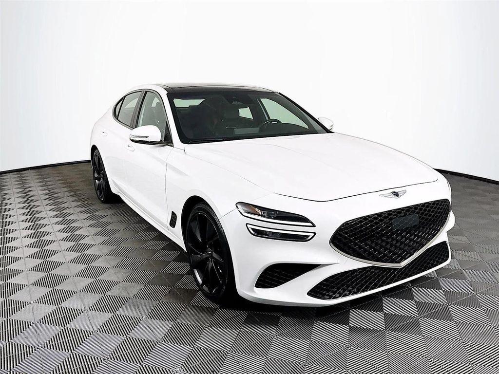 used 2023 Genesis G70 car, priced at $29,788