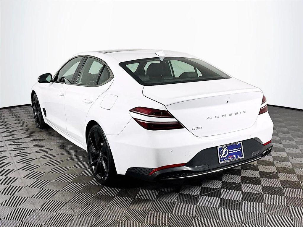 used 2023 Genesis G70 car, priced at $29,788